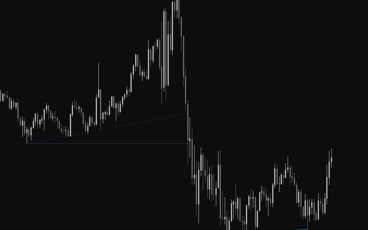 Equal lows marked with a low resistance liquidity run above